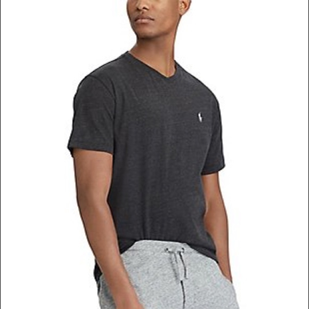 Never worn Men’s dark gray polo t-shirt